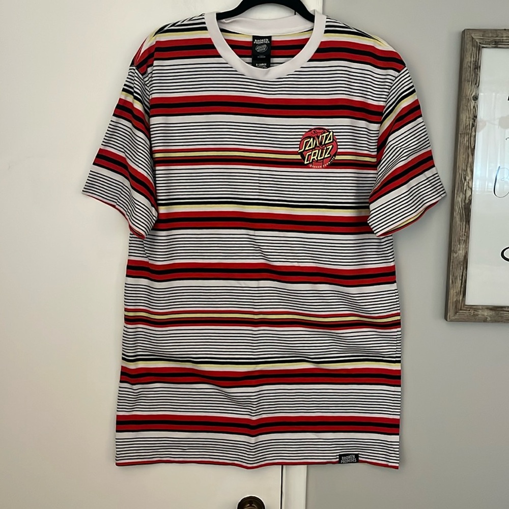Vintage Broken Promises Santa Cruz skater t-shirt